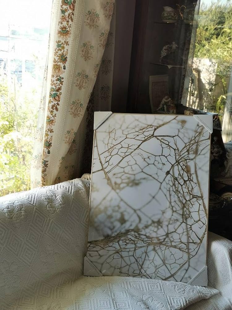未開封デンマーク アートパネル マレリファブリケン 白木オーク リーフスケルトン Amazon | デンマーク アートパネル マレリファブリケン 白木